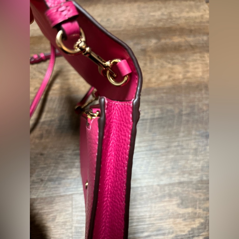 Coach Fold Over Crossbody Bag - Picture 5 of 12